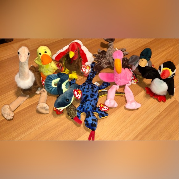 10 beanie babies retired and rare - Picture 1 of 9